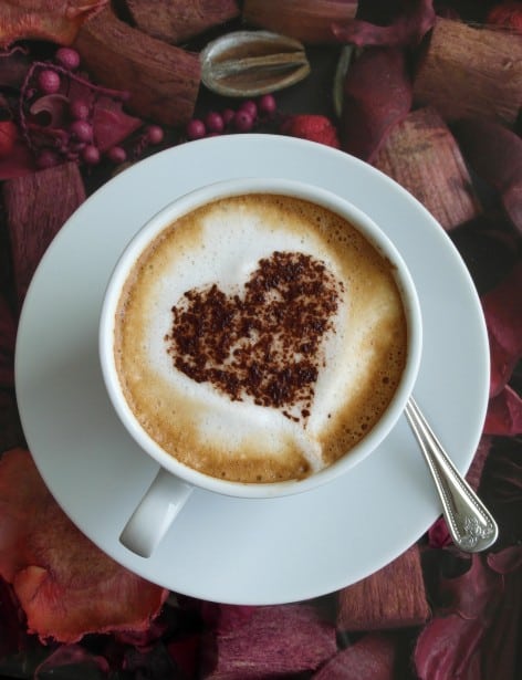 Coffee Heart Art By Ian L.