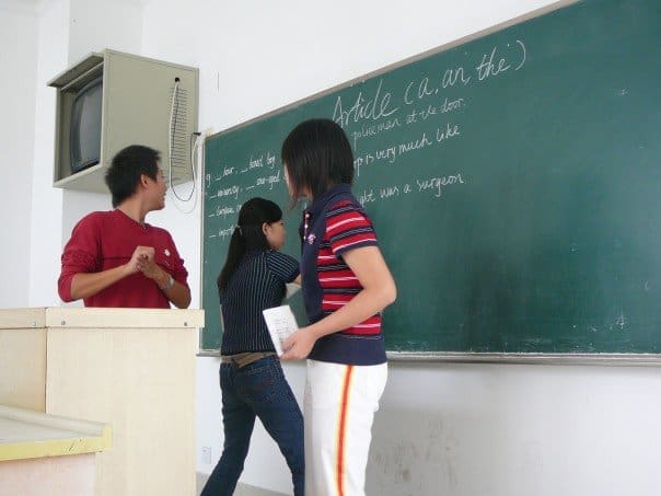 teaching English