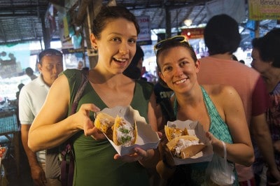 Katie (right) unwrapped re-entry by asking herself key questions.